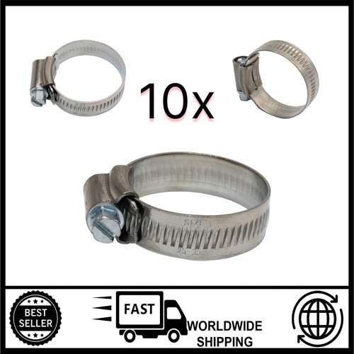 10x collier serrage tuyau - 10x, de