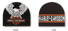 Harley-Davidson® Eagle Strike Réversible Beanie