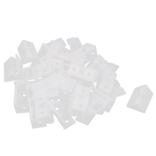 25pcs blanc plastique penderie - 25pcs,