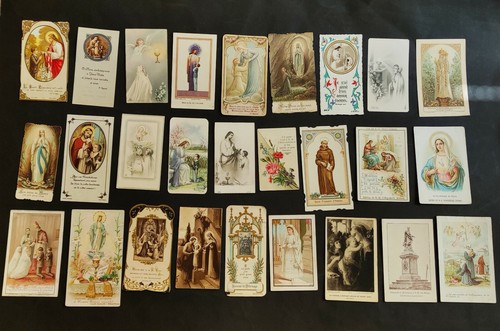 Lot image pieuse canivet - 27,
