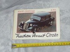 petit livret traction avant citroen epa toute l'histoire la règle = dimension