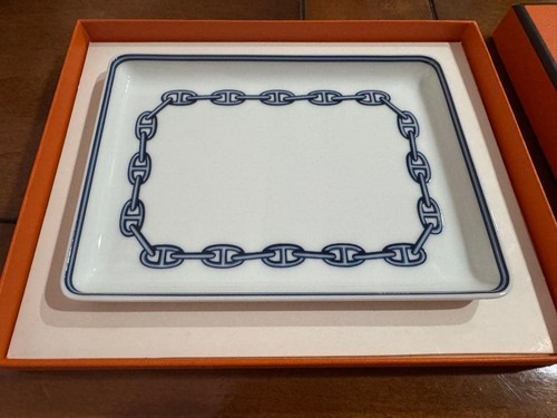Plat carré hermes chaine - plat,