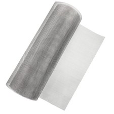  1 rouleau de grillage en acier inoxydable : 30 x 200 cm, grillage métallique