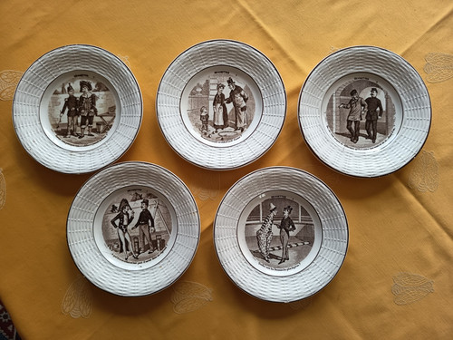 Assiettes parlantes - assiettes,
