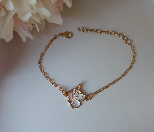 Bracelet fantaisie doré