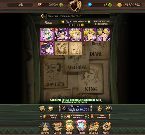 Compte 7ds grand cross - compte,