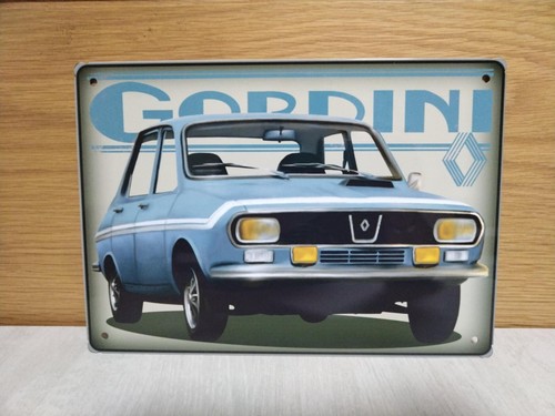 Plaque décorative renault r12 - plaque,