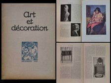 ART ET DECORATION 12 1921 -