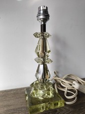 Lampe en Verre ou Cristal Vintage 