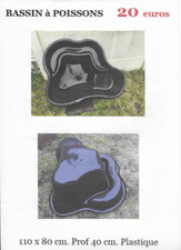 Bassin à poissons pour extérieur