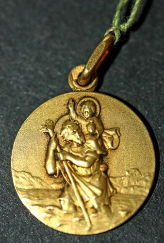 Magnifique médaille plaqué