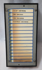 RACAL ALARM REPEATER UNIT MARINE 77251 GROUP CONTROL UNIT 1 TSE 5 AND 1 TSF 8