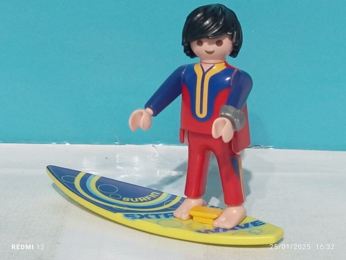 Playmobil figurine surfeur - playmobil,