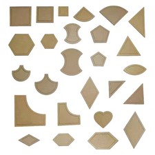 1 jeu de gabarits de patchwork