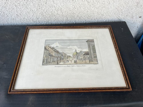 Vue optique ancienne - , xviiie