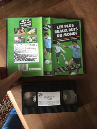 Cassette video vhs football - cassette,