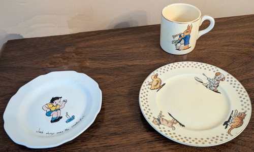 Vintage peter rabbit - baby, cup