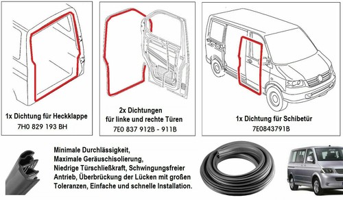 Jeu joints volkswagen - joints, vw