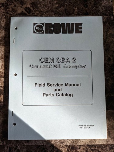 Rowe oem cba compact bill - cba-3,