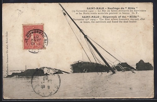 Carte postale saint malo - carte, saint-malo