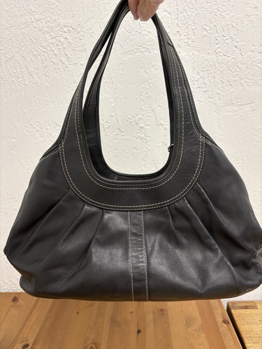 Coach ergo pleated - coach, leather