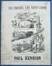 PAUL HENRION PÂQUES PARTITION