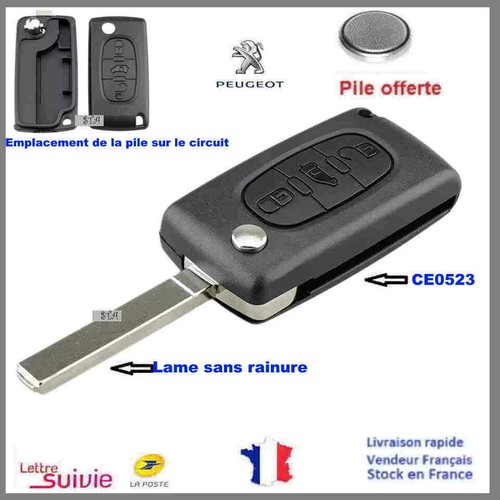 Coque boitier cle plip - coque,