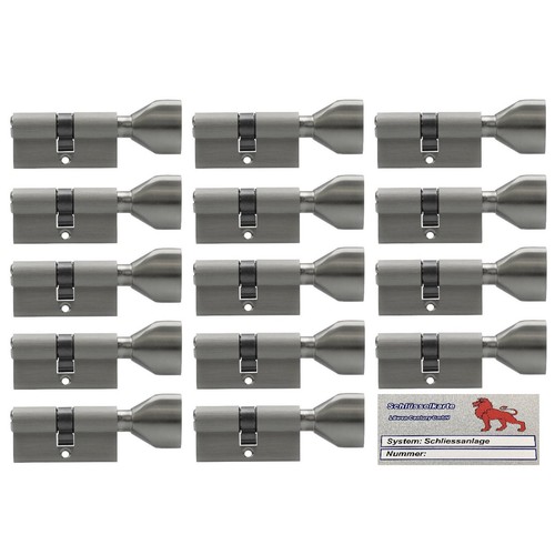 14x cylindre bouton 60mm - cylindre, à