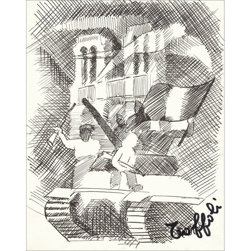 Toffoli louis lithographie - toffoli,