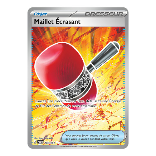 Maillet écrasant 105 084 - Écrasant, 105/084