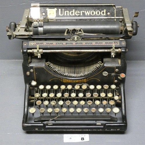 Vintage circa 1921 underwood - vintage,