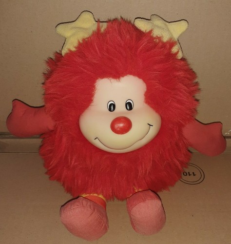 Peluche blondine arc ciel - peluche, arc-en-ciel