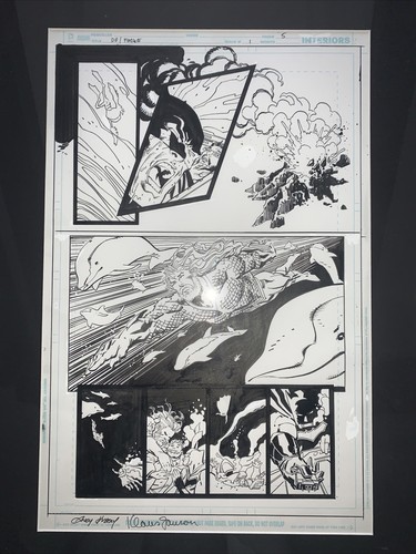 Planche originale comics - originale,
