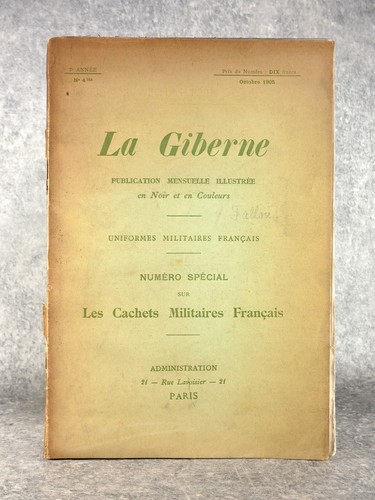 Fallou les cachets militaires - cachets,