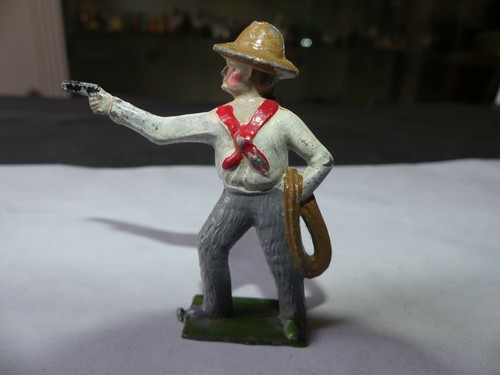 Figurine plomb cow boy - figurine, bf