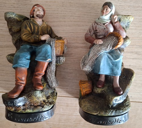 Paire statuettes - paire, de
