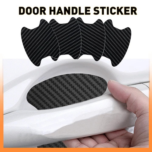 Carbon fiber car door - carbon, handle