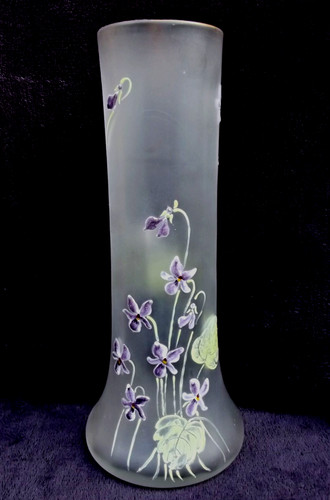 Grand vase legras émaillé - grand,