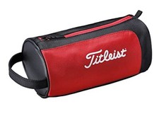 Titleist Golf Round Ball Case Pouch Bag 2023 Next Gen TA23NGVPK Red BK Japan New