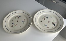 lot de 2 assiettes plates