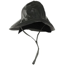 Chapeau Imperméable Südwester Noir S-XXL Bonnet de Pluie Pêche Friesennerz