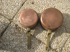 Lot anciennes casseroles - anciennes,