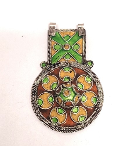 Pendentif berbère argent - pendentif,