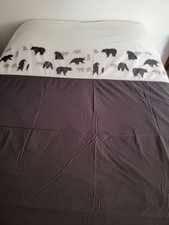 PARURE DRAP Percale De Coton Housse De Couette et Taies  240 X 220