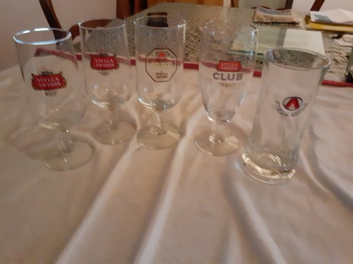 Lot verres bières bistrot - 5,