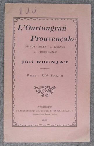 Provence rare 1908 - rare,