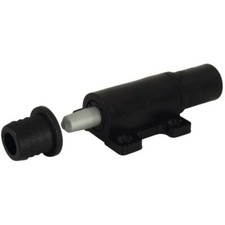 Verrous SDO noir pour espagnolette rainurée - bas - noir TORBEL