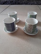 LOT DE 4 TASSES ET SOUS-TASSES MAISONS DU MONDE