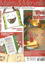 MAINS & MERVEILLES N°79 VIVEZ NATURE / JOLIE COUTURE CREATIVE / FRUITS & FLEURS 