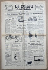 Le CANARD ENCHAINE numéro